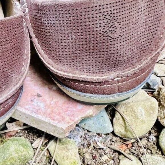 Mens Olukai Kauwela Slip On Leather Shoes Comfort Walking Fast Ship Sz 10 - Picture 4 of 6